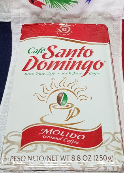 Cafe Santo Domingo 250g duro (al Vacio)gemahlen